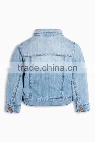 China factory kids denim jacket for girls