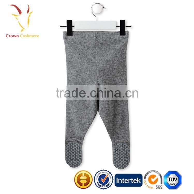 Intarsia Kids Cashmere Knitted Pants