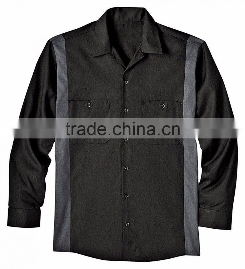 Anti-Static Work Uniforms Straff Quick Dry Cotton Engineering Uniform Workwear With Long Sleeve