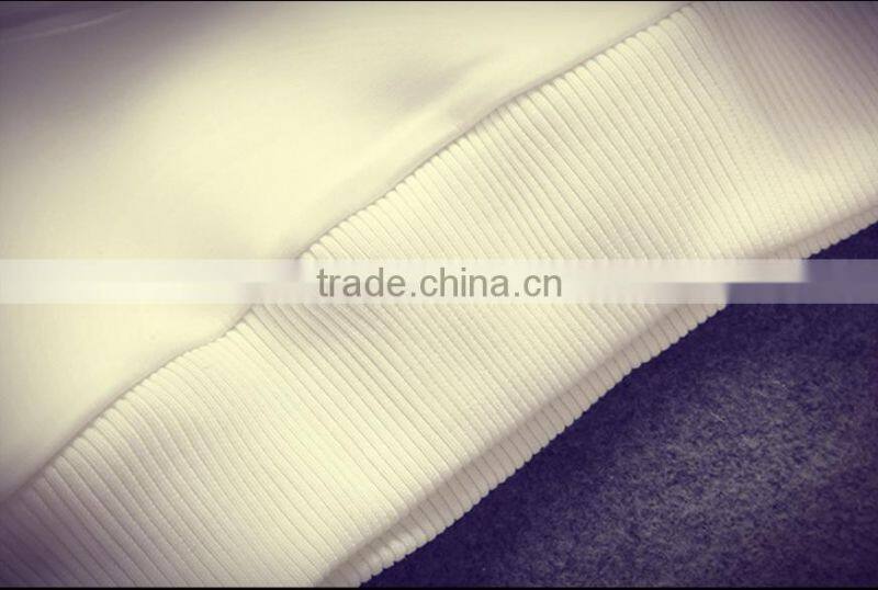 Fashion Scuba Crewneck Sweatshirt Embossed Pullover