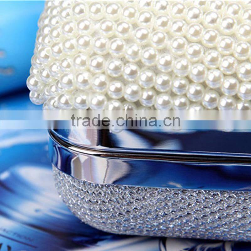 Luxury Crystal Evening Clutch Bag Elegant Women Clutch Handbag Lady Wedding Wallet Party Pearl Clutch Bag