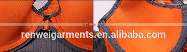 nylon/spandex dry fit womens gym wear, sport wear, fitness wear ladies sexy yoga bra