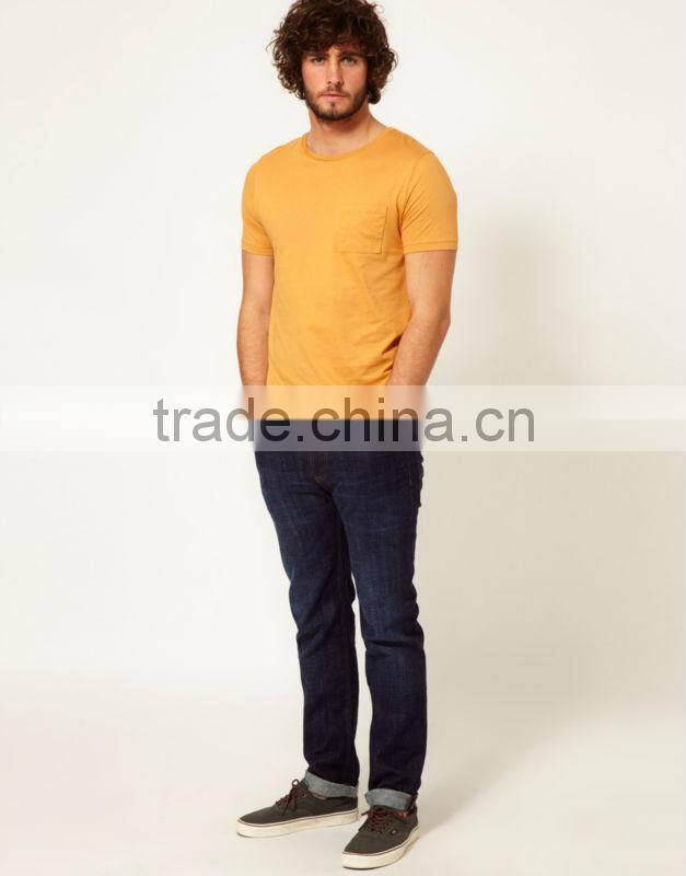 men crew neck tee shirts and printing