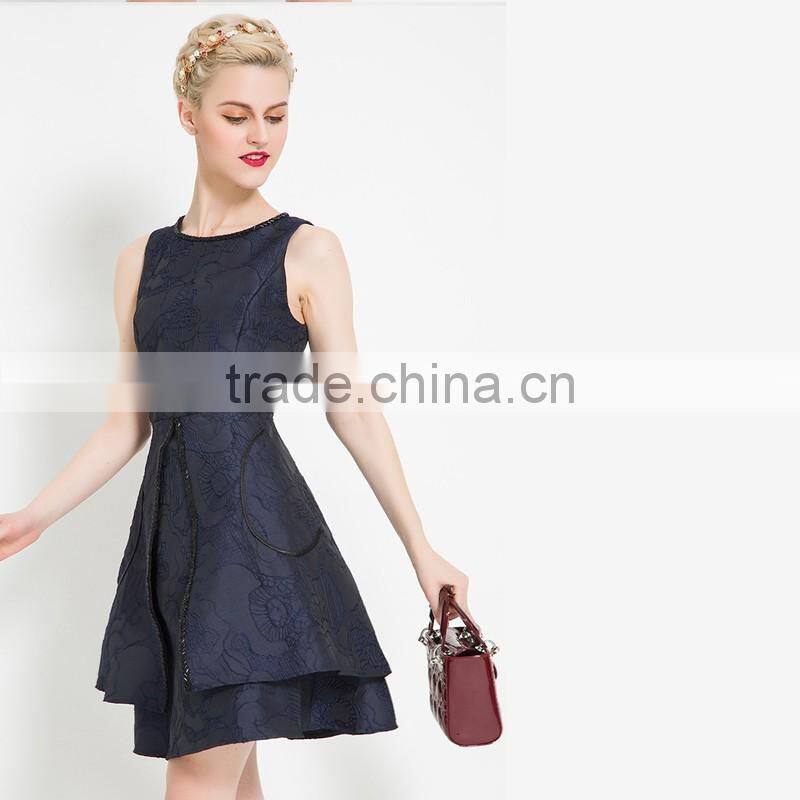 one piece prom lady night clothing short frock design OEM service dresses