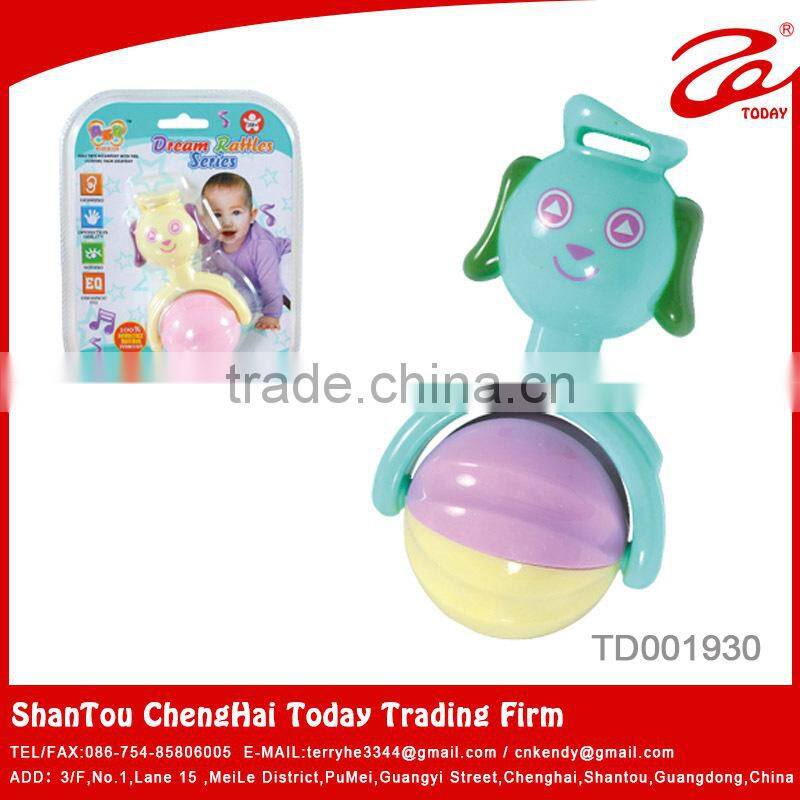2015 New plastic baby rattle