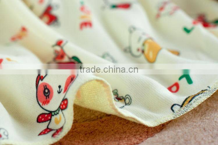 Wholesale innovative printed microfiber children bath towel