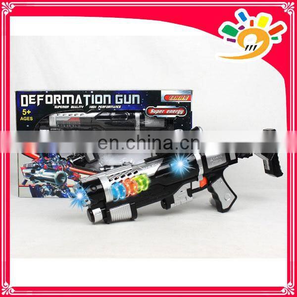 Boy gun toys , Plastic electric space toy gun with flashing light and music