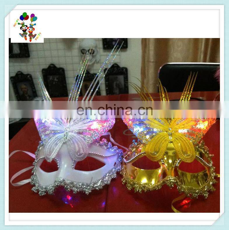 Venetian Dance Mardi Gras Party Led Masquerade Masks HPC-0477