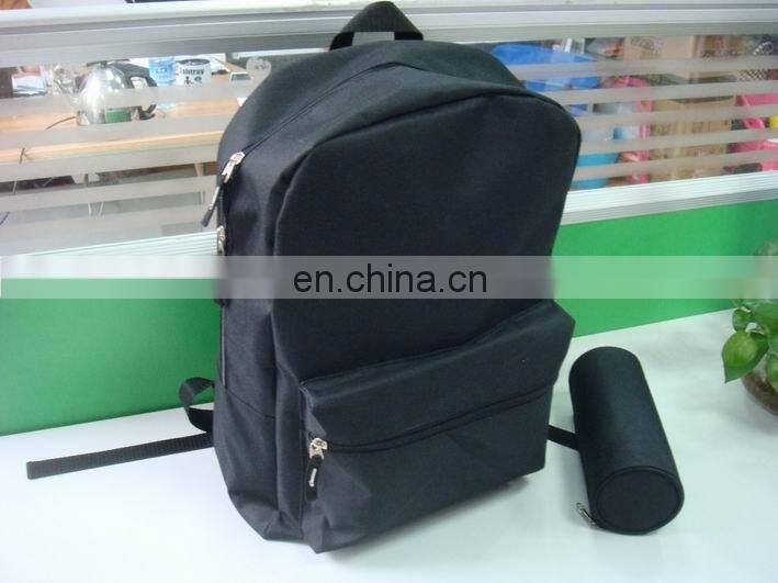 2016 Fashion Black Backpack Adult School Bag
