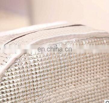 Portable Thermal Lunch Bags for Women Men Multifunction Oxford Striped Large Storage Tote Food Picnic insulation Bags