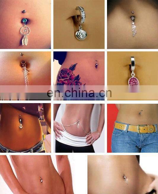 unique design Gold Plated Sunburst Round Multi-CZ Nipple Ring piercing jewelry rings in titanium