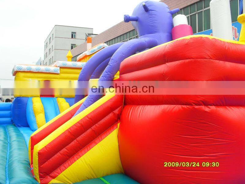 HI Children games inflatable amusement park toys, outdoor inflatable playground equipment