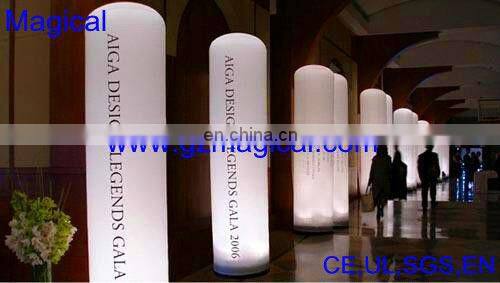 Inflatable flowers party decoration with LED