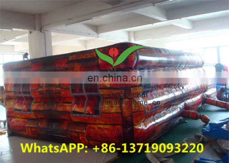 Giant commercial Fire exits inflatable laser tag arena