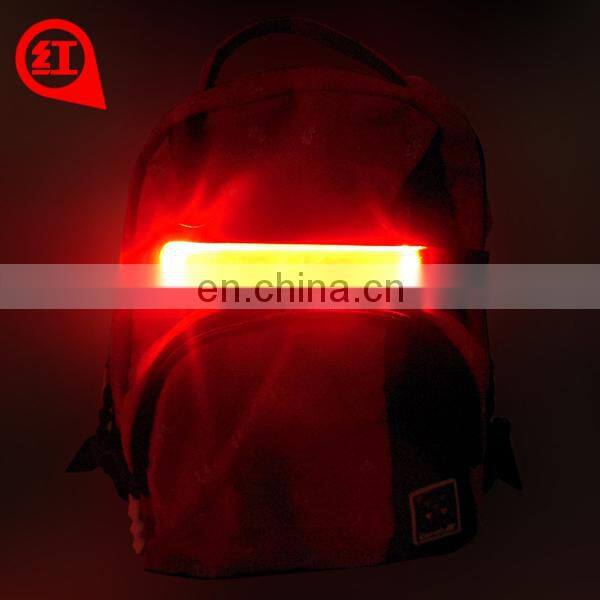 Best selling light up backpack straps decorative belts bag decorative belts bag