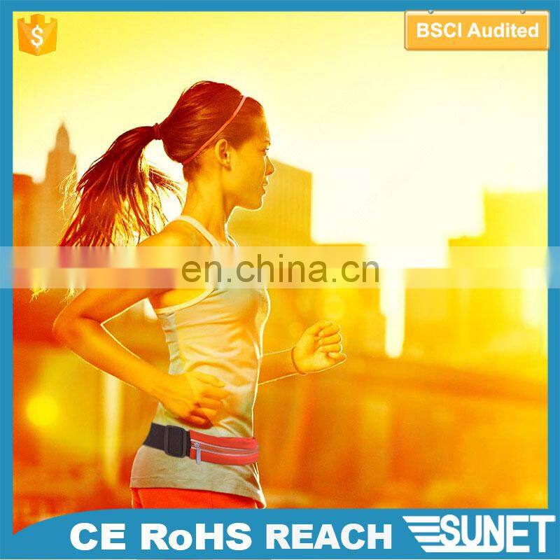 fanny pack wholesale led safety running Light Sport Waist Bag