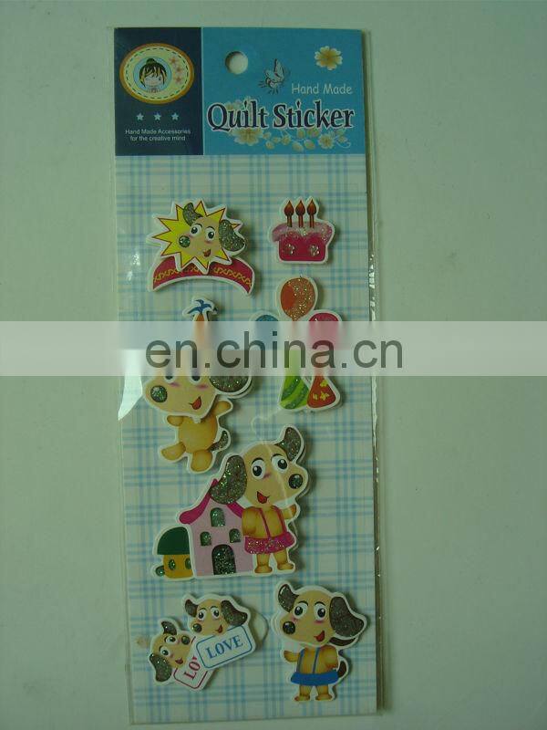 hand made decorative vinyl floor stickers