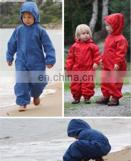 Kids hooded Wind Suit coverall