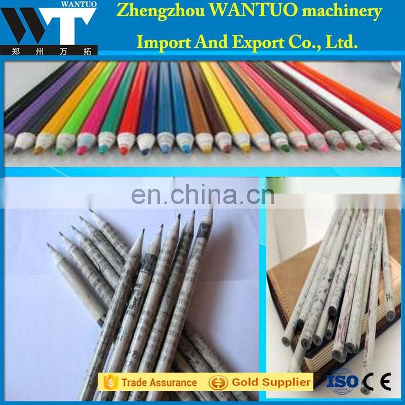 High efficiency waste paper pencil making machine,environmentally friendly pencils maker