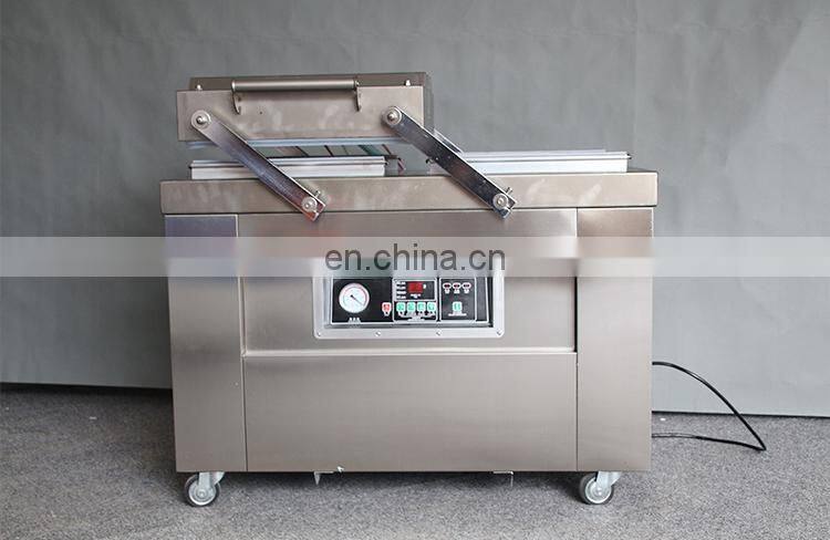 Vacuum packing machine meat/vacuum food sealer packing machine double chamber
