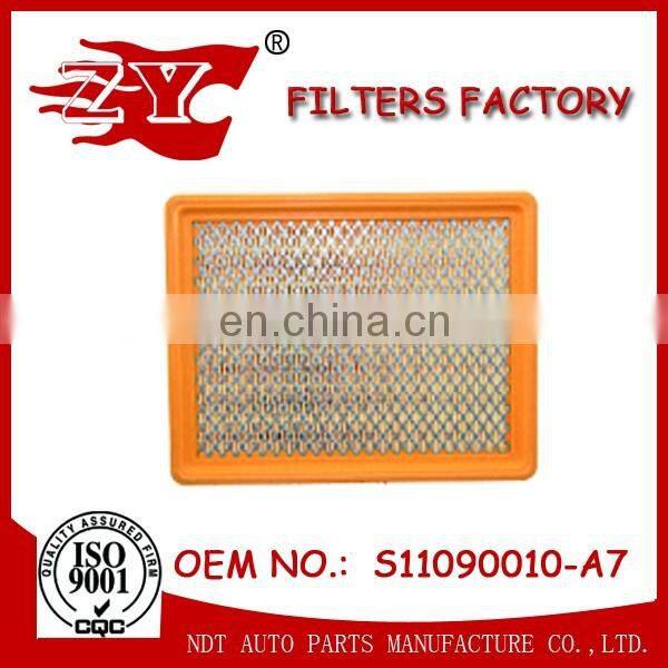 super long warranty auto car air filrter element for The stars Rui 2.8T OE S11090010-A7