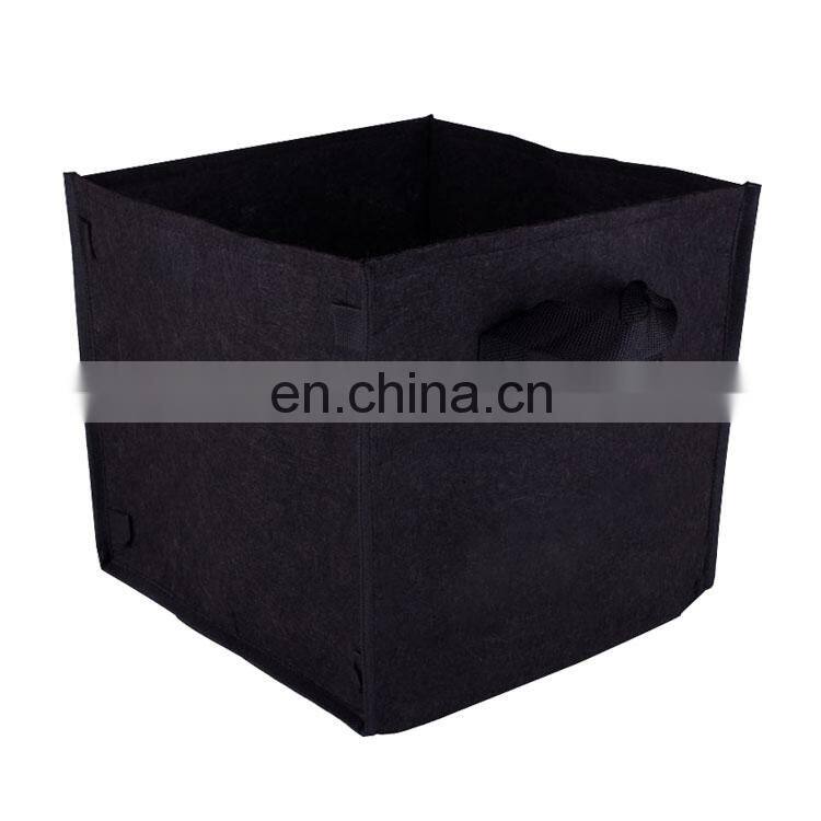 10 gallon indoor and outdoor nonwoven fabric felt flower pots for growing