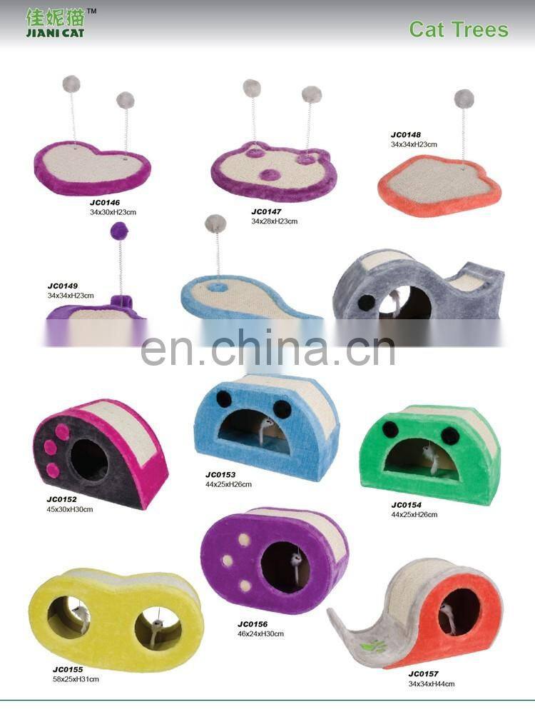 purple color cat scratcher,cat toy with SEDEX BSCI