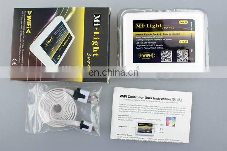 2.4G 5v rgb led strip wifi controller for led light