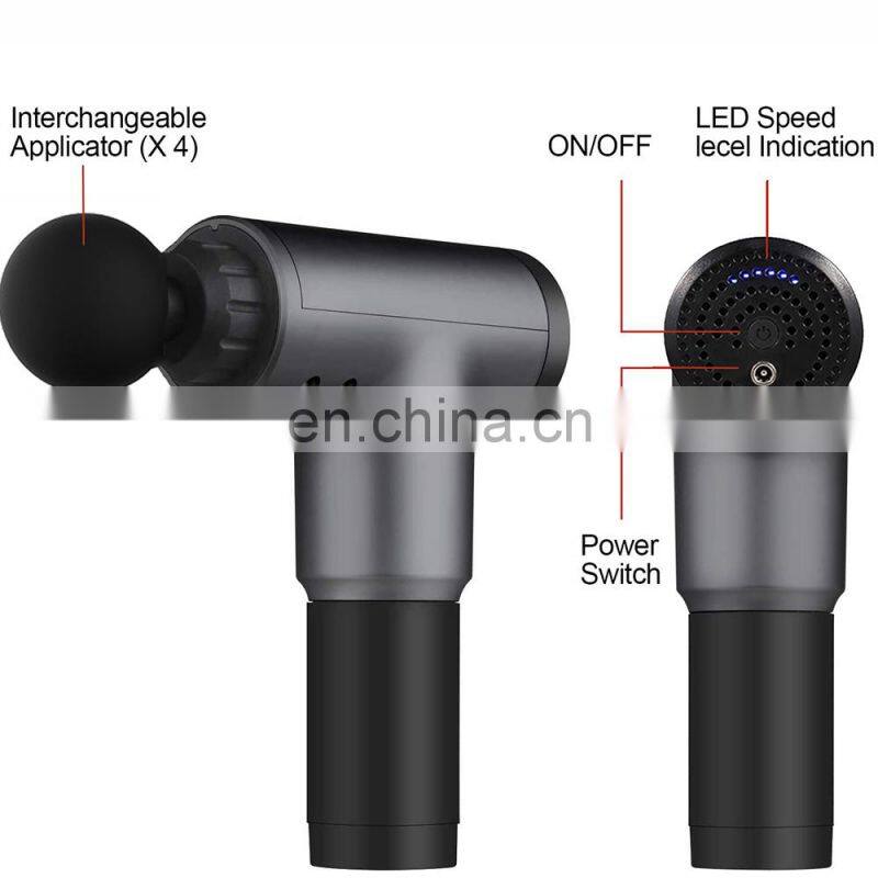 2020 New Portable Mini Cordless Vibration Deep Tissue Muscle Low Price Massage Gun For Sports