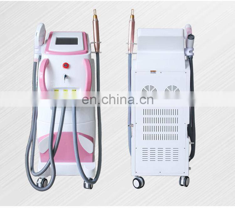 Unique design 4 in 1 best 360 Magneto-optical RF OPT Picosecond laser hair removal machine