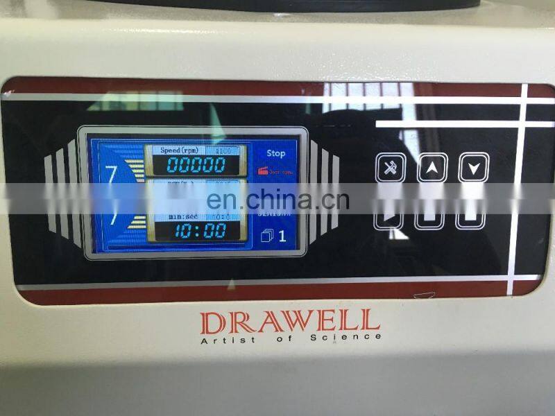 Liquid Crystal Display benchtop laboratory centrifuge 100ml rotor