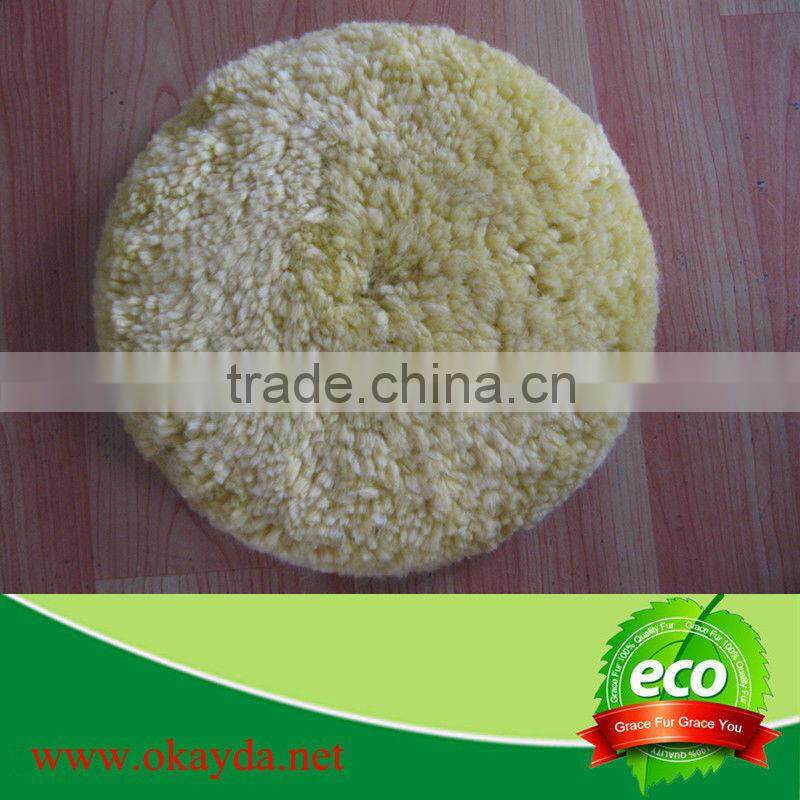 Car wool buffing pad