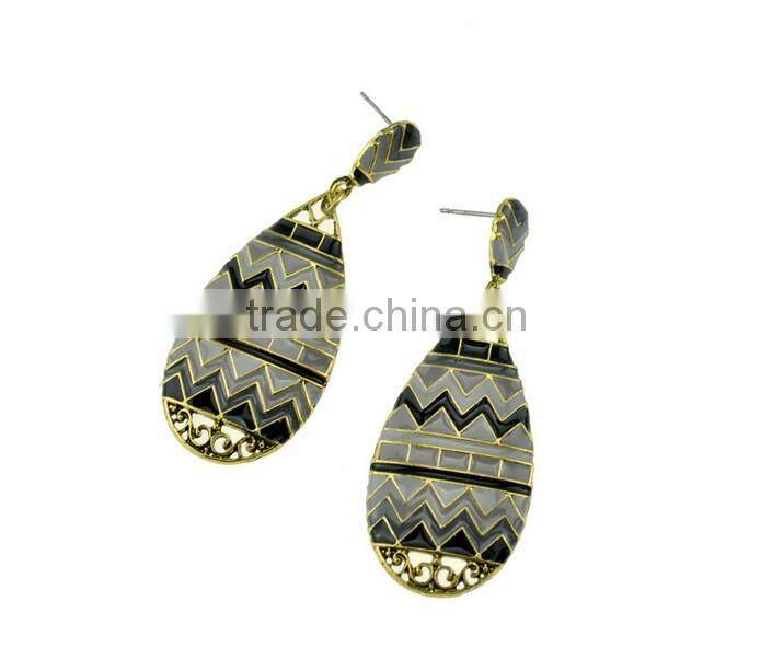 earrings in ear chain blue stone for nipples double face silver ball sun and moon arete dije colgado colgante para dama