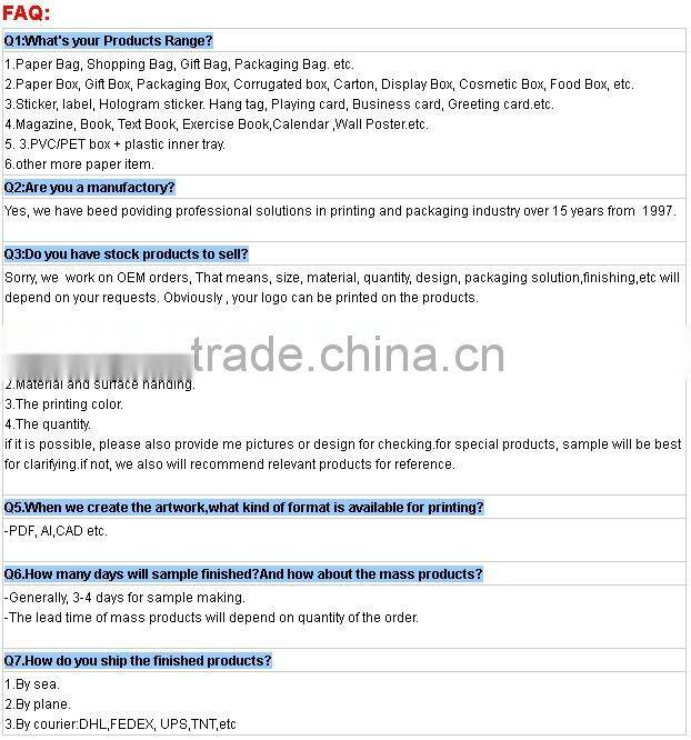 2015 accept custom order fancy business card, top quality plastic business card