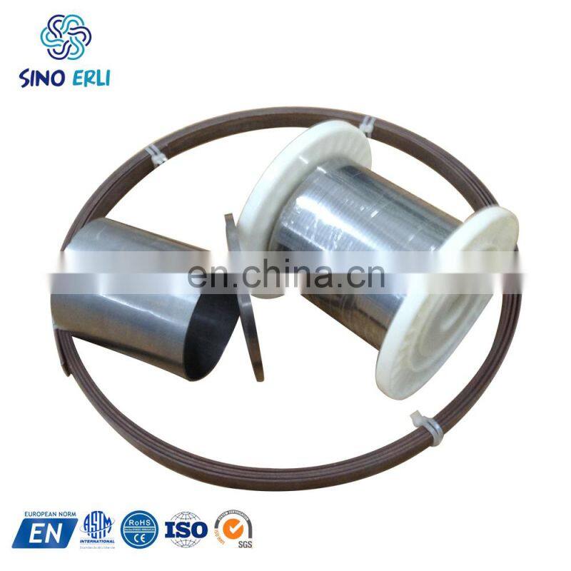 Nickel Chrome Heating Tape Nichrome Cr20Ni80 Good Oxidation Resistance Wire