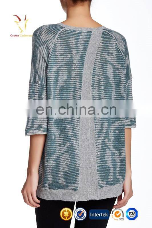 Long Sleeve Sweater Woman Pullover of Wool