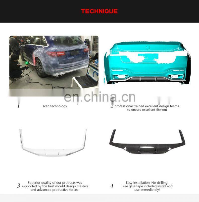 Carbon Fiber Facelift New 7 Series G11 Rear Diffuser Lips for BMW G12 740i 750i M Sport Sedan 2019-2020