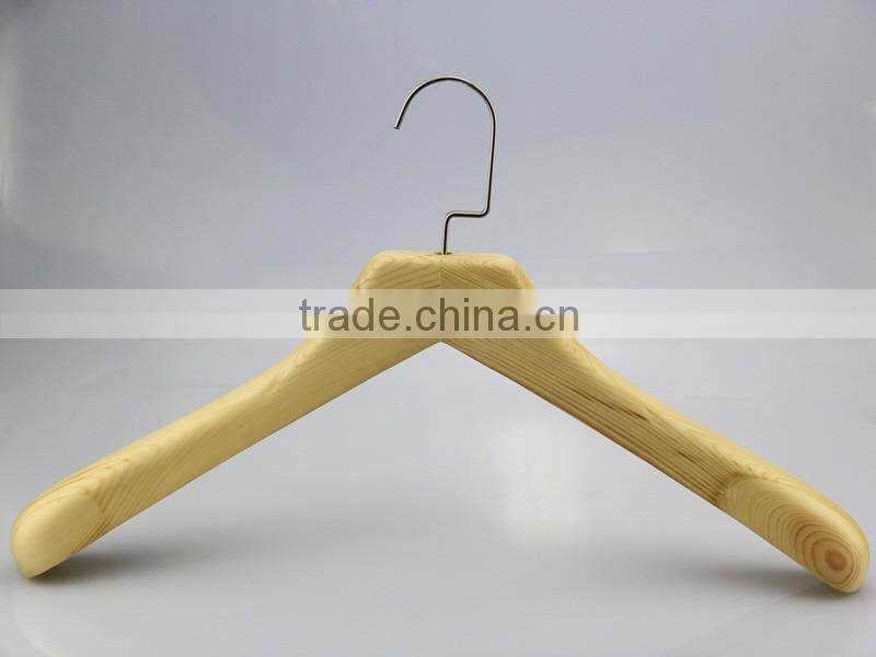 HA7060 natural laudray clothes hanger wooden dress hanger for coat