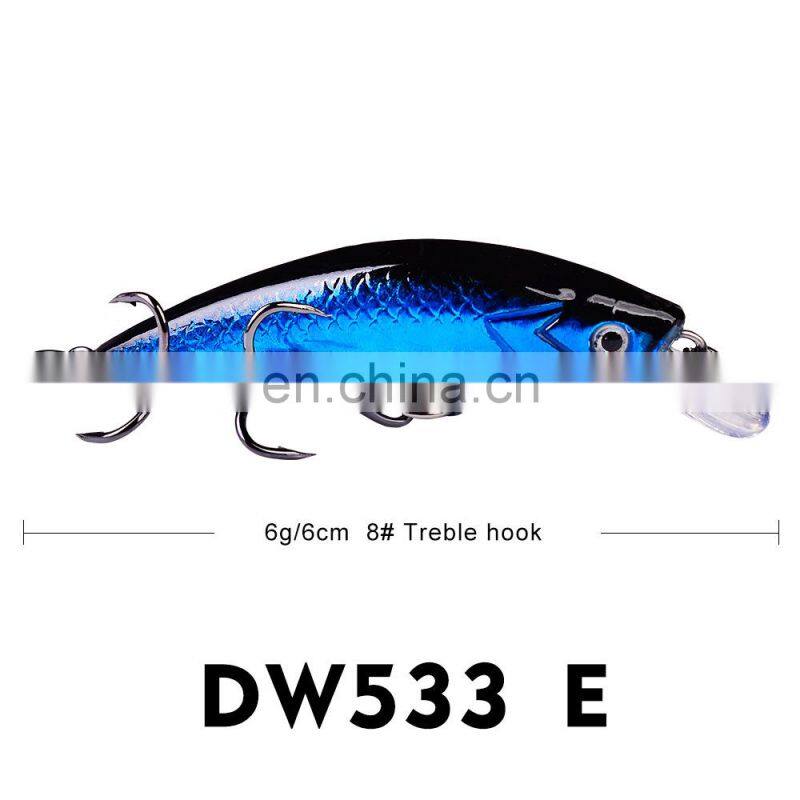 Panic buying Other mixed 56pcs  wobbler boats hard bait Suspending jerkbait fishing artificial minnow lure