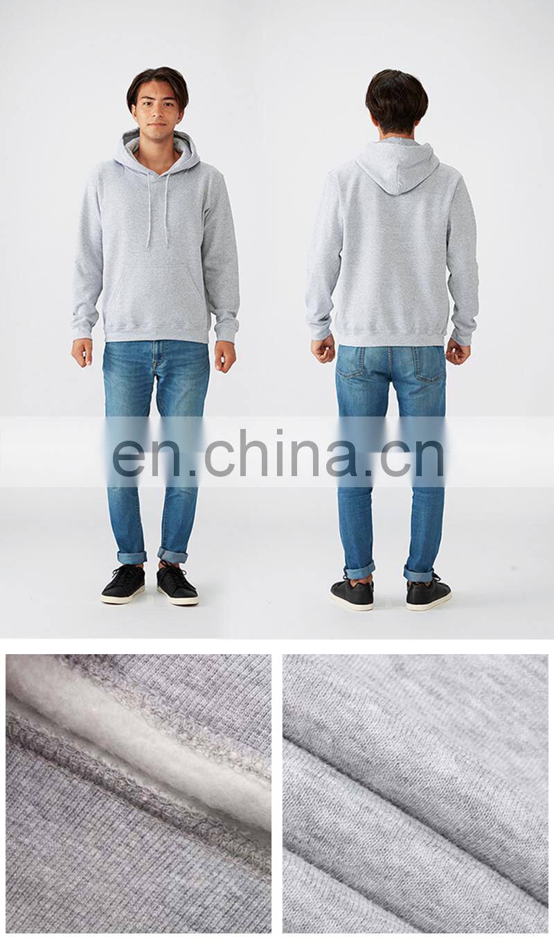 2021 Christmas wholesale high quality fashion trend white 100% cotton unisex large hoodie printing custom hoodie