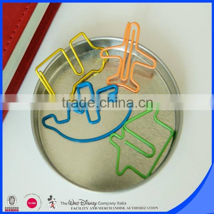 Top selling custom vehicle metal colored paper clips