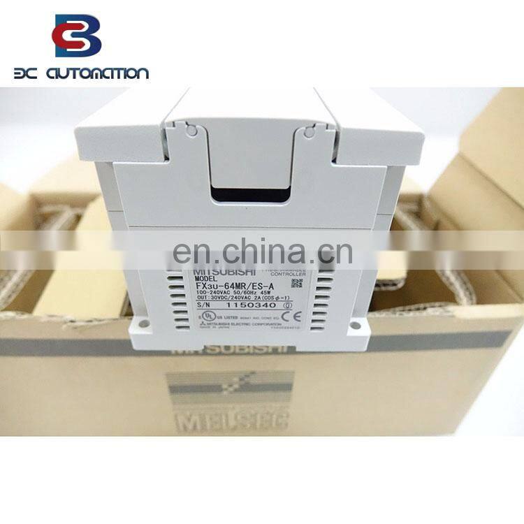 FX3U-64MR-ES-A High speed export products China plc mitsubishi fx series plc automation programmable logic controller