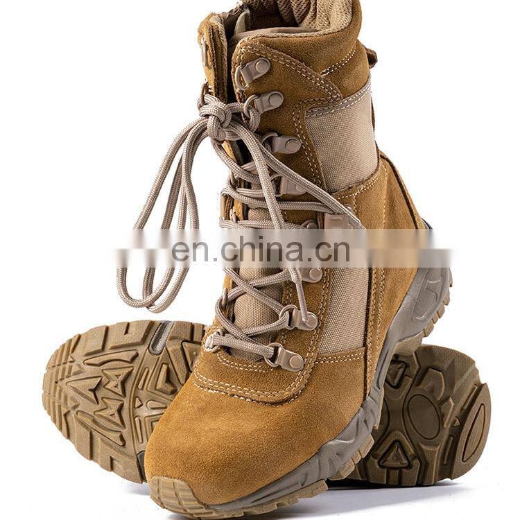 China Supply OEM Cheap Breathable Durable mens military desert swat storm boots