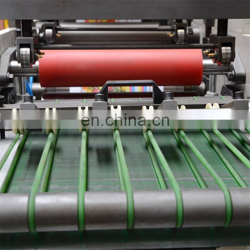 UTR480-4 Automatic Four Color Plastic Foil OPP BOPP PVC Transparent Sticker Flexo Printing Machine, Label Flexographic Printer