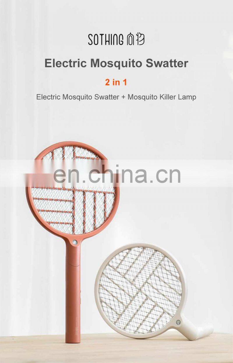 Original rechargeable high quality millet Sothing partial with 2 into 1 fly killing light folding, with night light