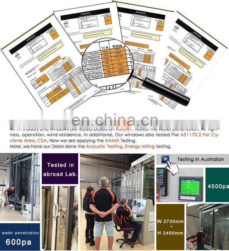 YY Home Australia standard good quality opener double glazed aluminium sliding windows in china