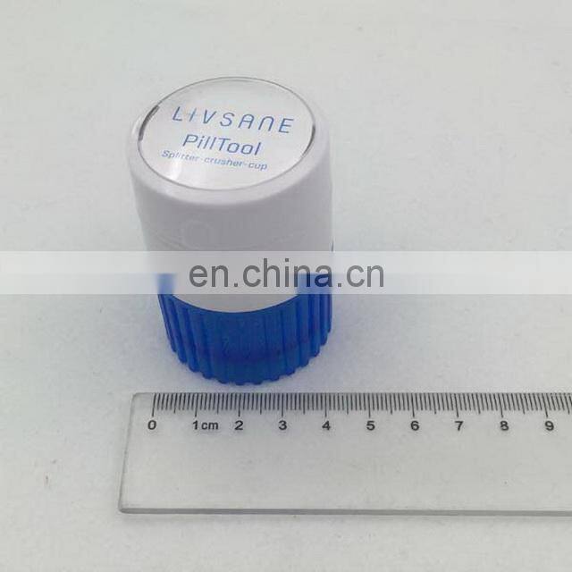 Custom Logo Multifunctional Pill Box Mini Pill Grinder With Cutter