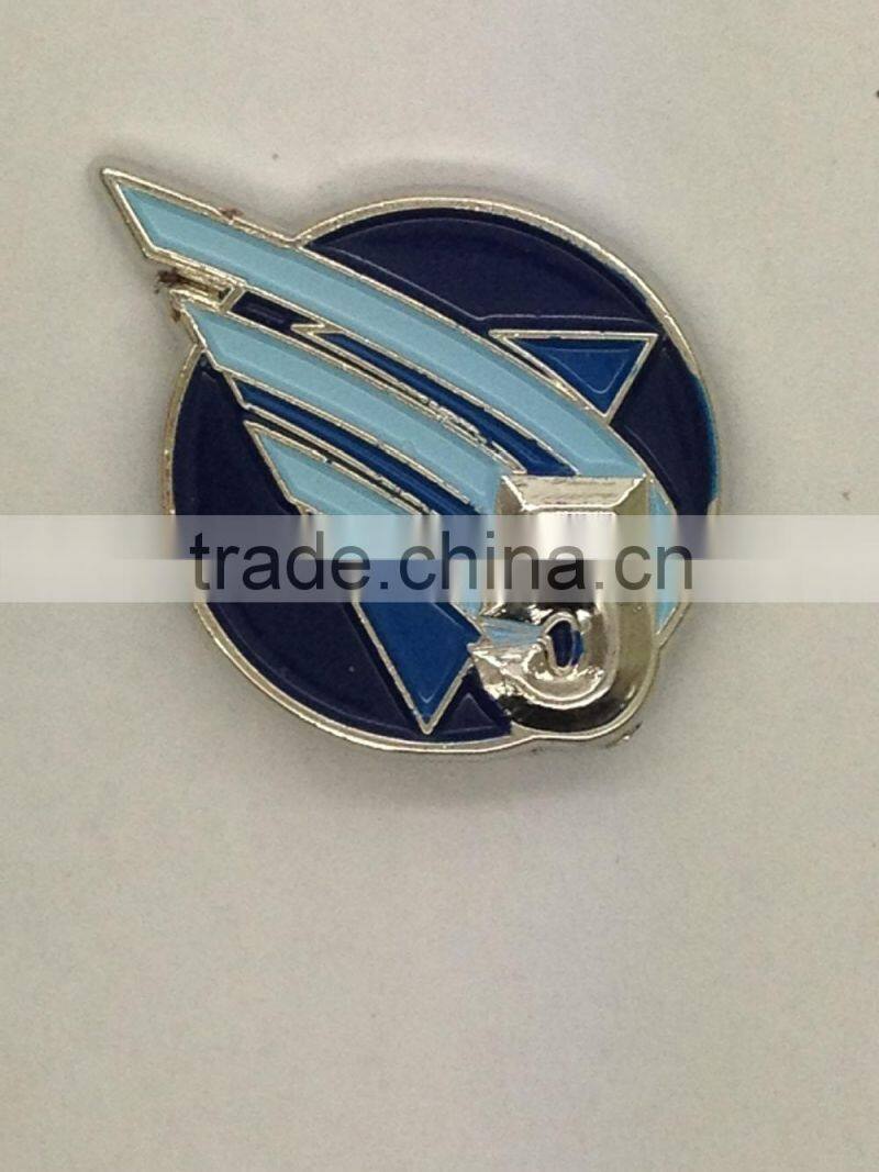 custom logo soft enamel lapel pins/custom badges