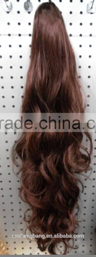 wholesale wigs synthetic hair wig hair extension ponytail wig
