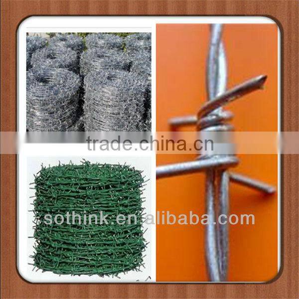 Hot sale and High quality Galvanized Barbed Iron Wire